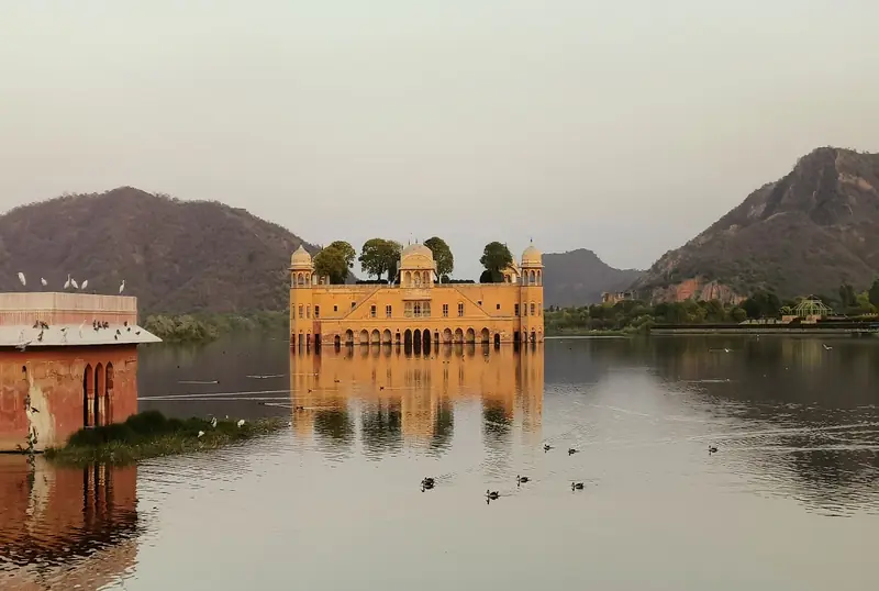 Jal Mahal water palace on Man Sagar Lake, Jaipur
